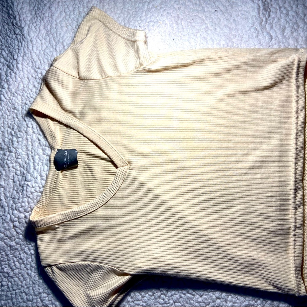 Olivia Rae Yellow Tee